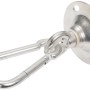 Conacord Wirbel-Karabiner mit Platte Stahl Länge 180 mm
