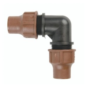 Rain bird Winkel 90 Grad Bf-22 Lock 16 mm Braun PP