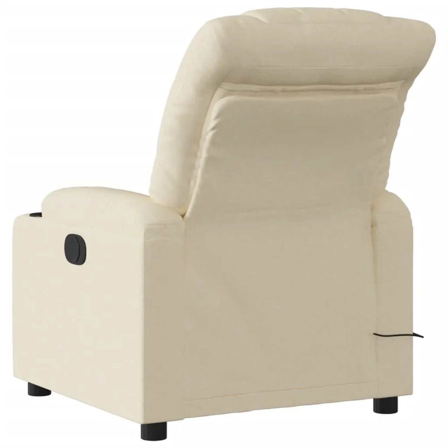 vidaXL Massagesessel Creme Stoff 374164_4