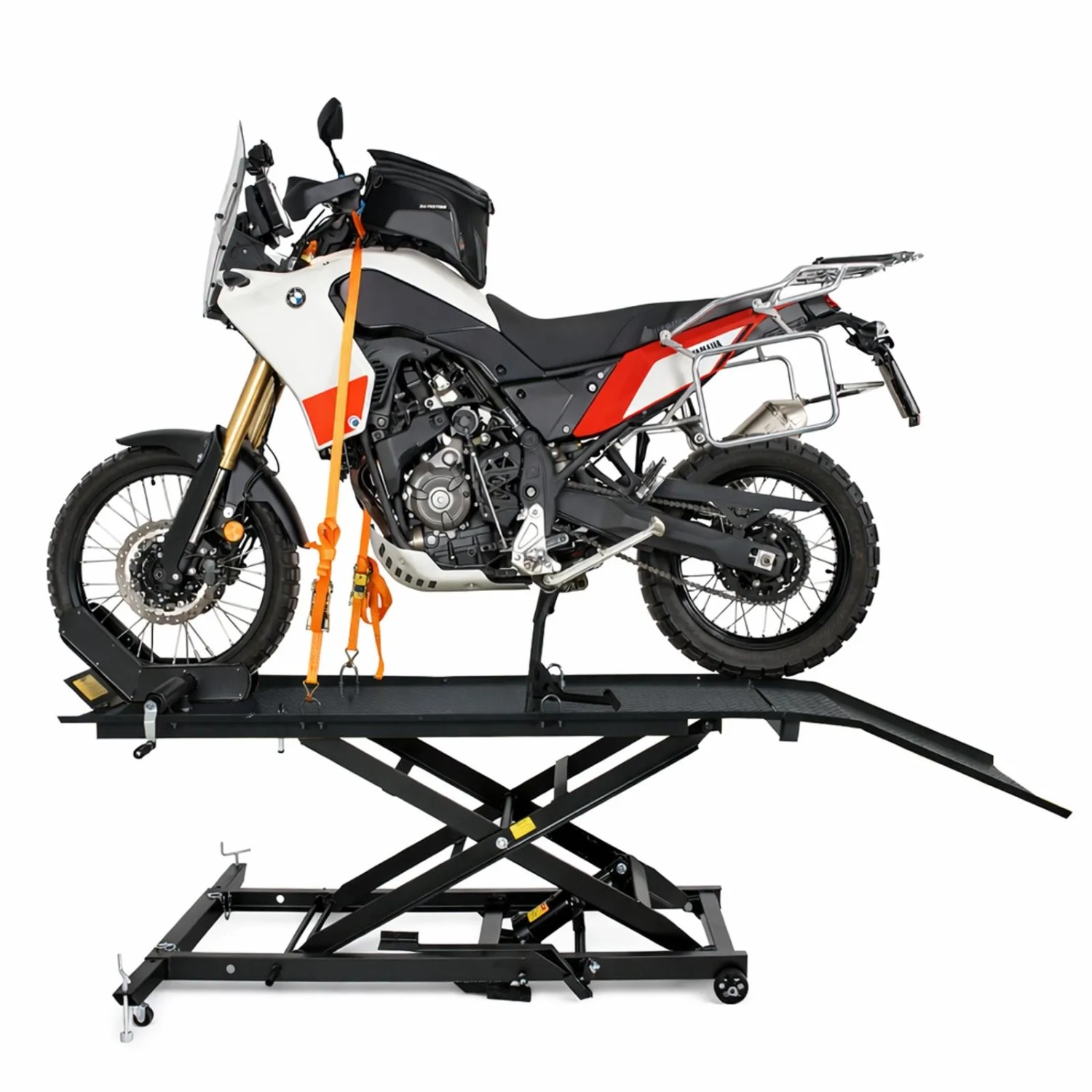 TRUTZHOLM Hydraulische Motorradhebebühne XL 560 kg Breite 60,5 cm Schwarz