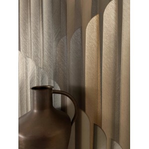 Newroom Vliestapete Morici Schwarz Grafik Modern Strukturiert FSC®