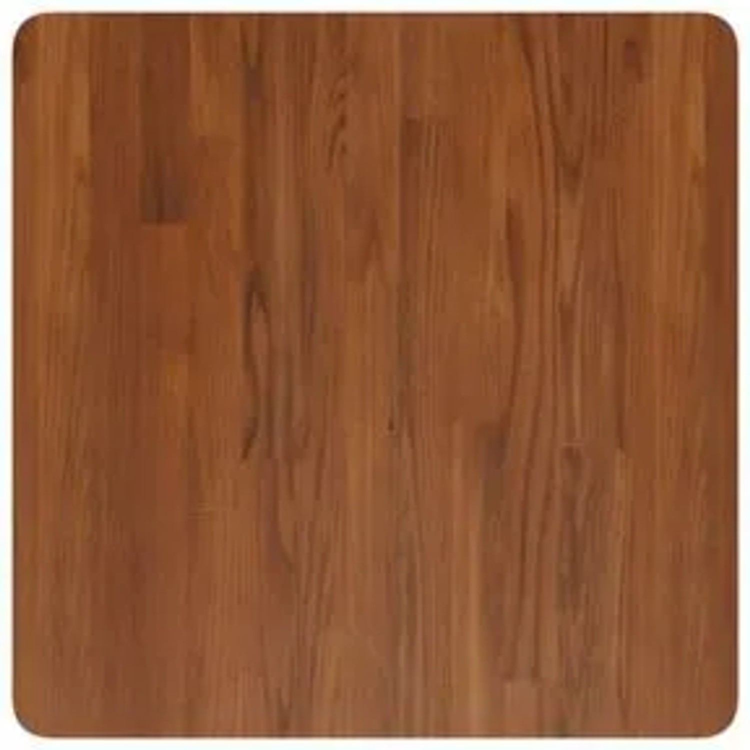 vidaXL Tischplatte Quadratisch Dunkelbraun 60x60x2,5cm Eiche Behandelt