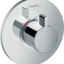Hansgrohe Ecostat S HighFlow Thermostat Unterputz in Chrom mit 40°C Sicherheitssperre.
