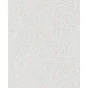 Weiße Rasch Vliestapete Wallton 767001 mit Putzstruktur, ideal zum Überstreichen.