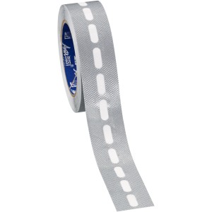 Kantenverschlussband in Silber, 3,7 cm x 1500 cm, zum Abdichten von Hohlkammerplatten.