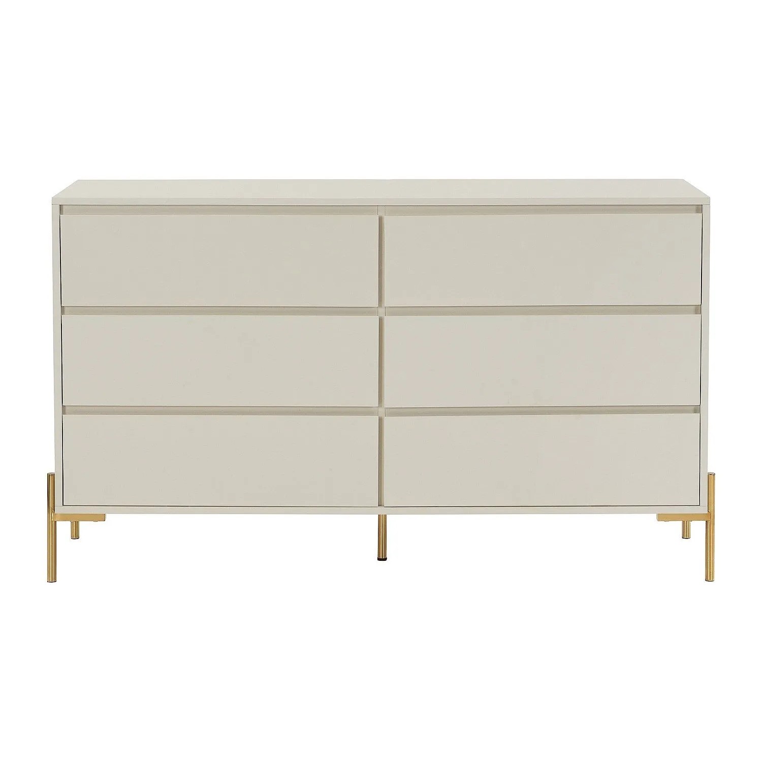 Vente-unique Kommode Korasa Beige 140 cm