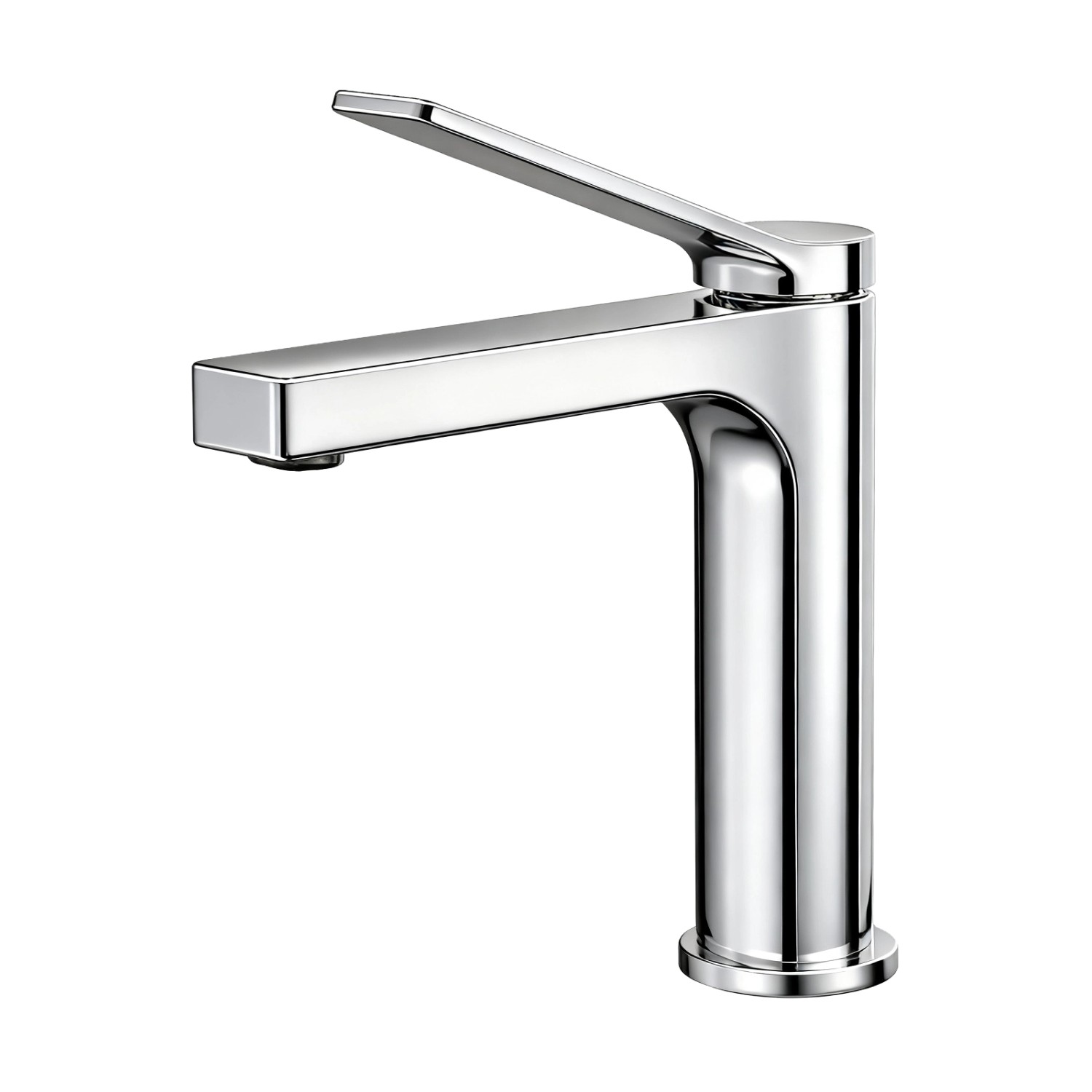 Emke Wasserhahn Waschbeckenarmaturen 195 x 173 x 46 mm Verchromt Mischbatte günstig online kaufen