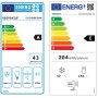 Energieeffizienzlabel für Respekta Küchengeräte: Herd, Haube, Geschirrspüler, Kühl-Gefrierkombi.