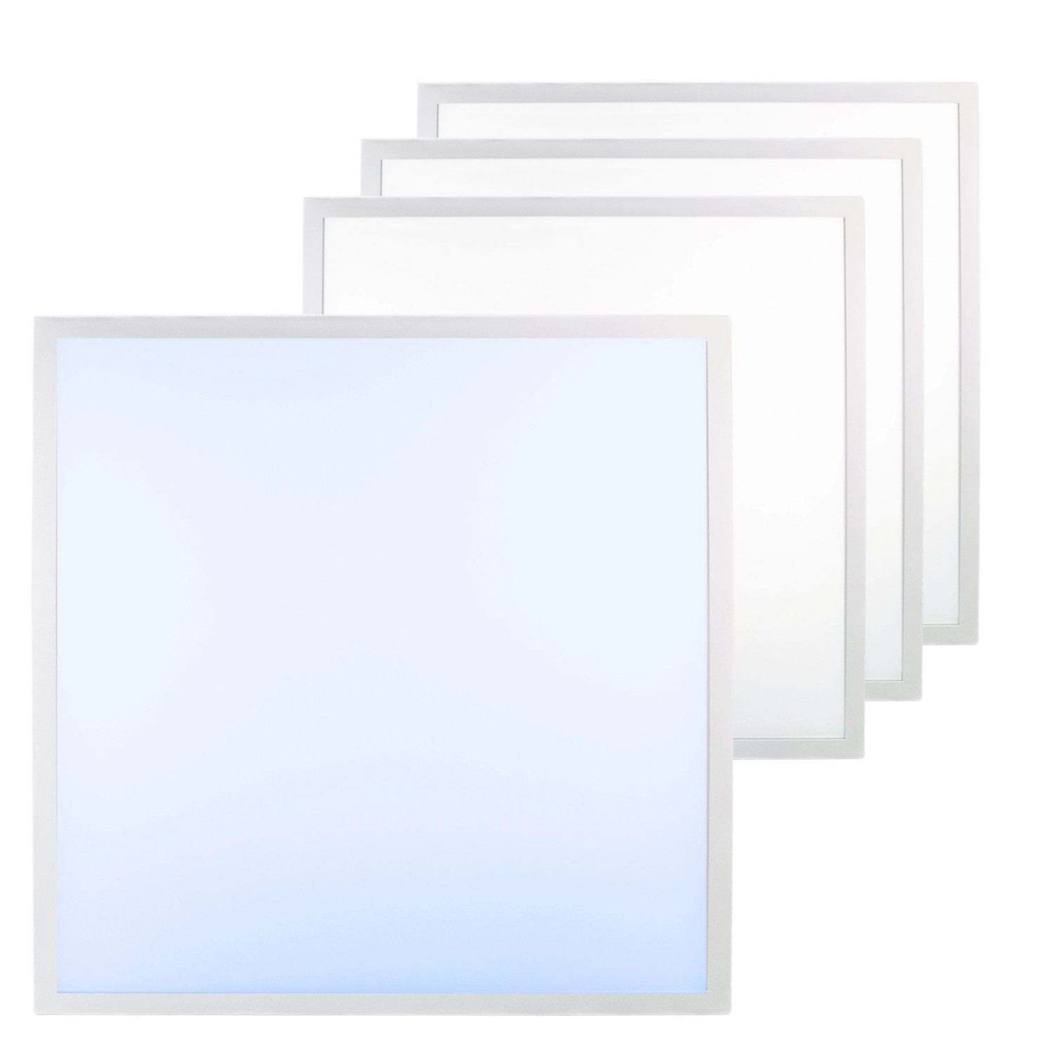 ENOVALITE 4er Pack LED Panel UGR Unter 19 62x62 cm Deckenleuchte 36W 3600Lm günstig online kaufen