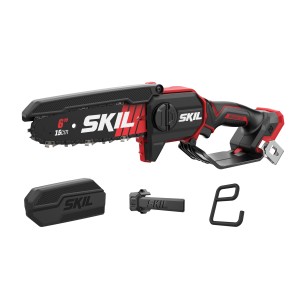 Skil Akku-Ästsäge 0512CA Bürstenlos Ohne 20 V Akku & Ladegerät 15 cm