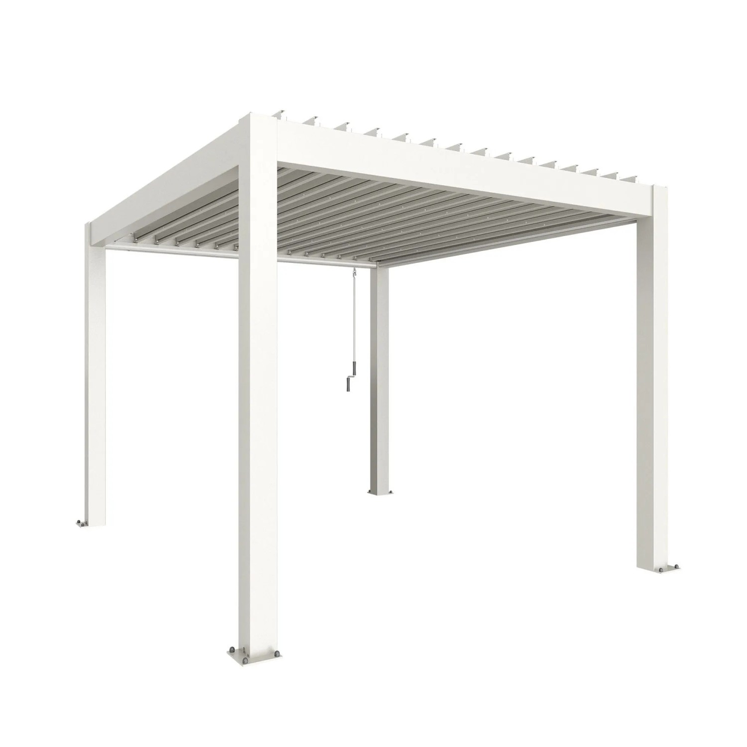 Biohort Pergola 3 m x 3,5 m Weiß