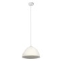 Weiße Ledvance Pendelleuchte Decor Camel Bell, 169 cm hoch, Durchmesser 37,5 cm.
