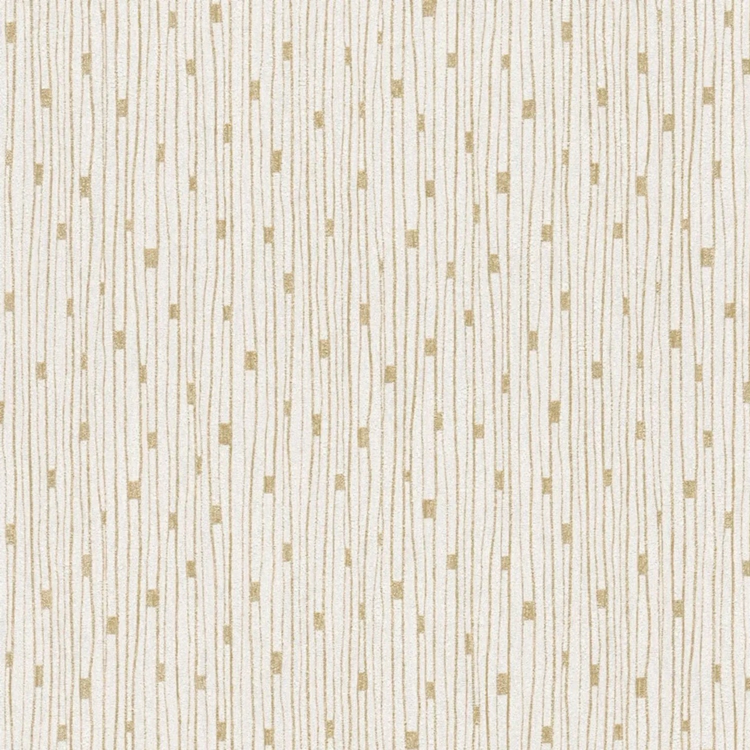 Tadessi Tapete Streifen M1-No.4033 Vliestapete in Creme