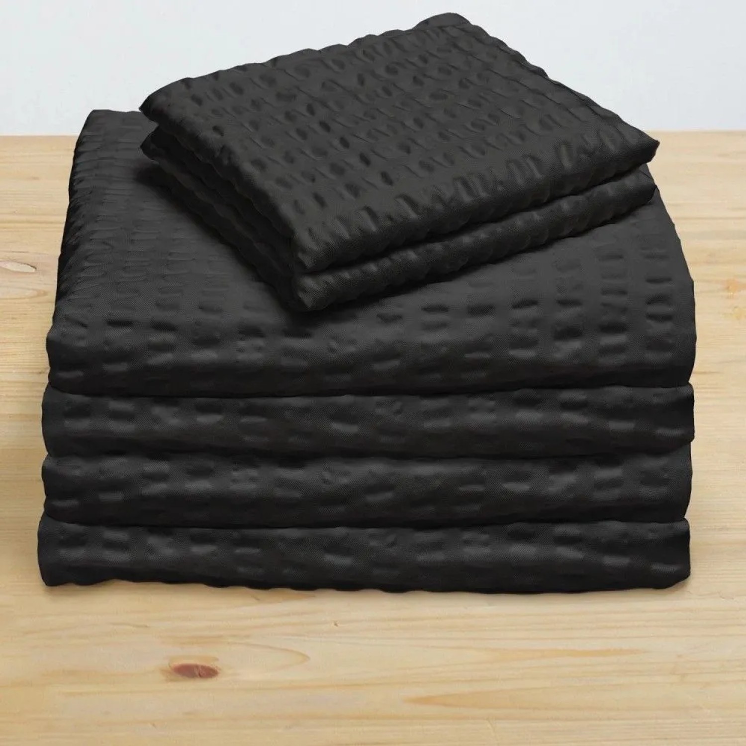 teppich auslegware Floordirekt Teppichboden Meterware Malta - aus Nadelvlies - mit Schaumrücken - Grau Marine-blau