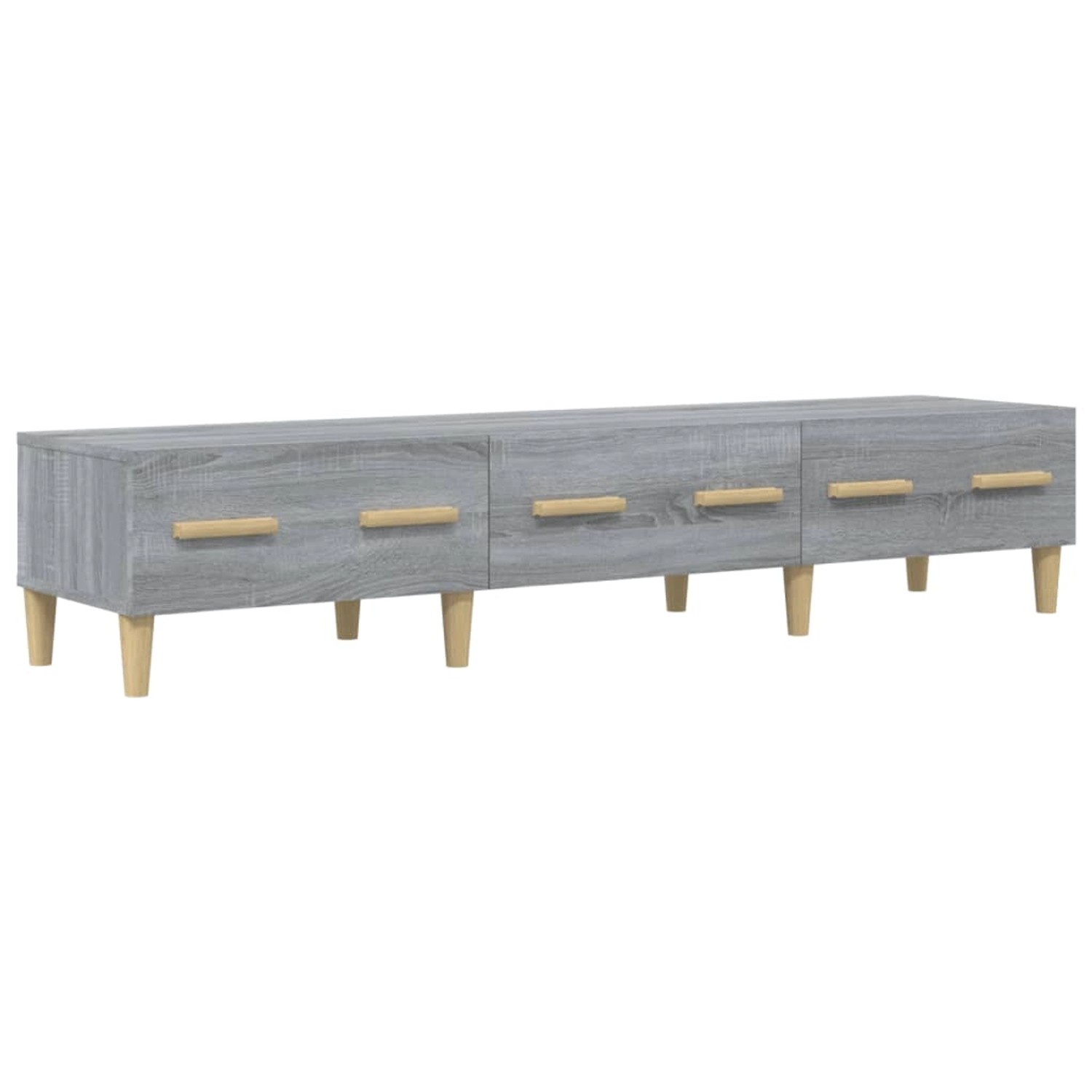 vidaXL TV-Schrank TV-Board Grau Sonoma 150x34,5x30 günstig online kaufen