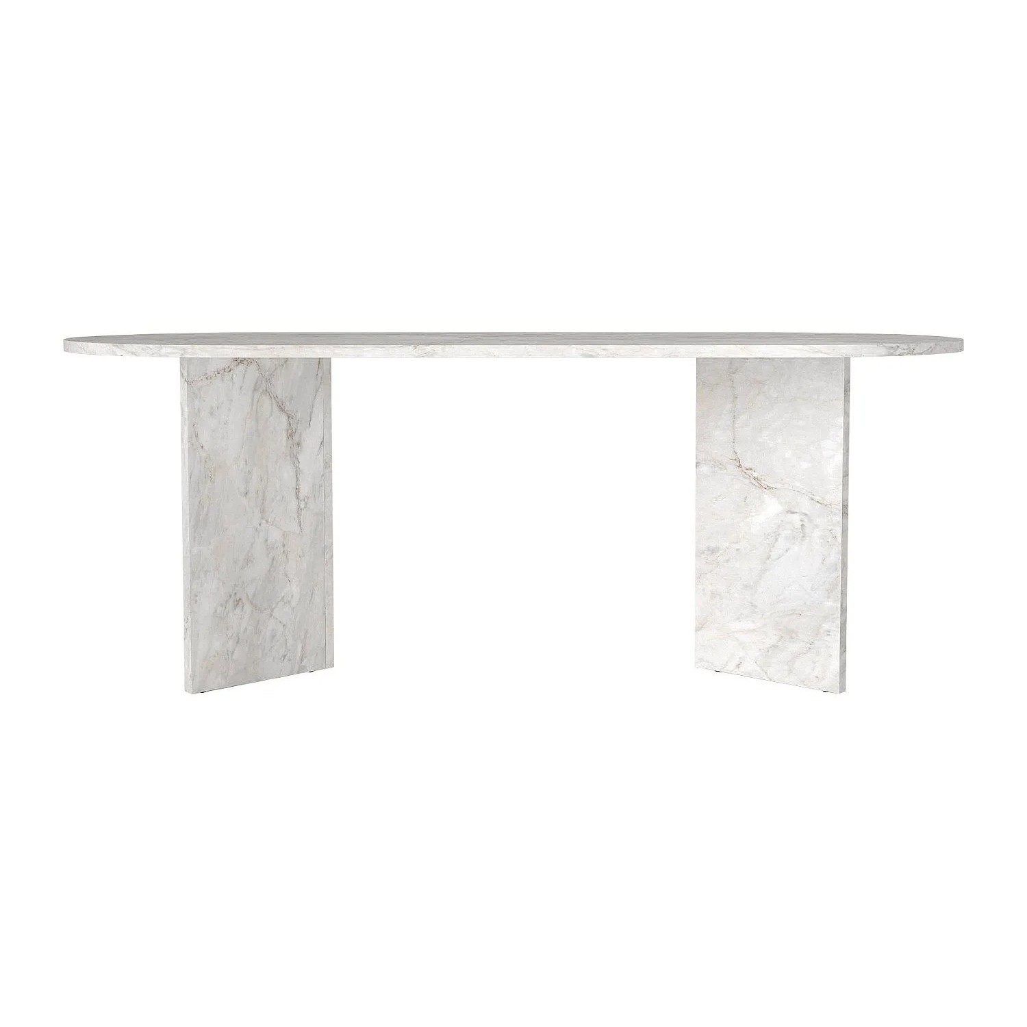 Vente-unique Esstisch Topania Weiß 200 cm