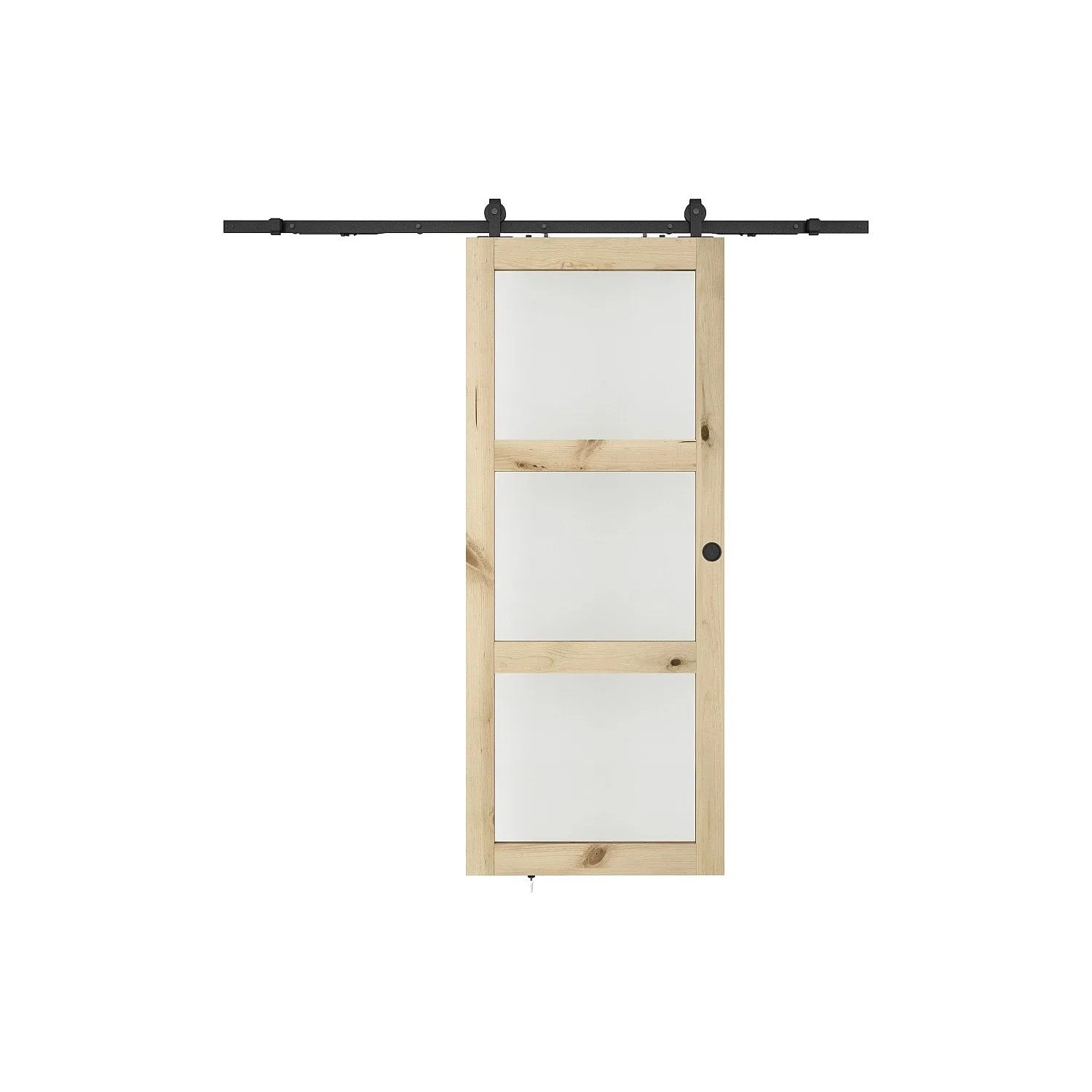 Vente-unique Schiebetür Acosta Naturfarben Hell 63 cm