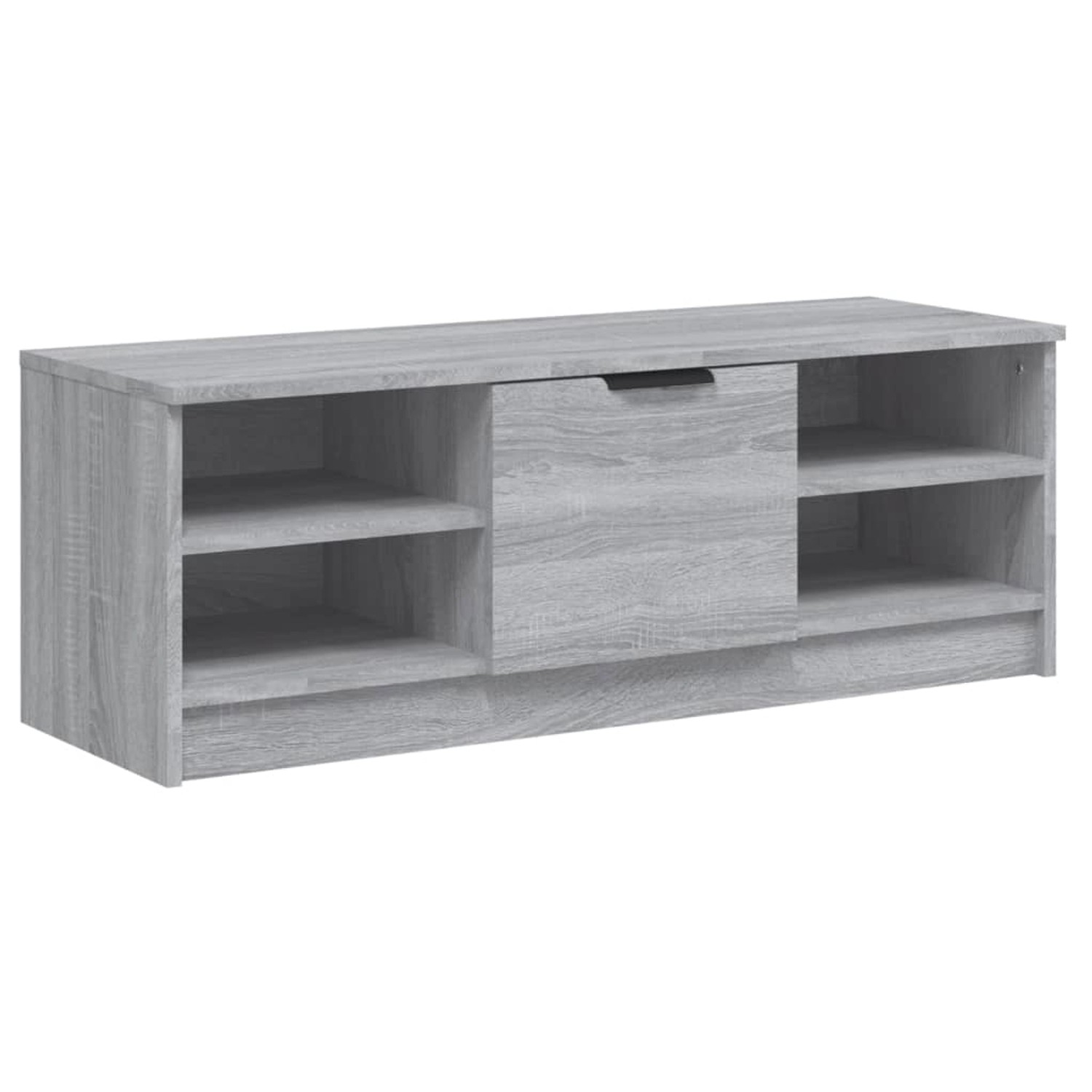 vidaXL TV-Schrank Grau Sonoma 102x35,5x36,5 cm Holzwerkstoff 817085