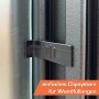 Detailaufnahme: Clip-System für Wandbefestigung am SunElements Gartenhaus.
