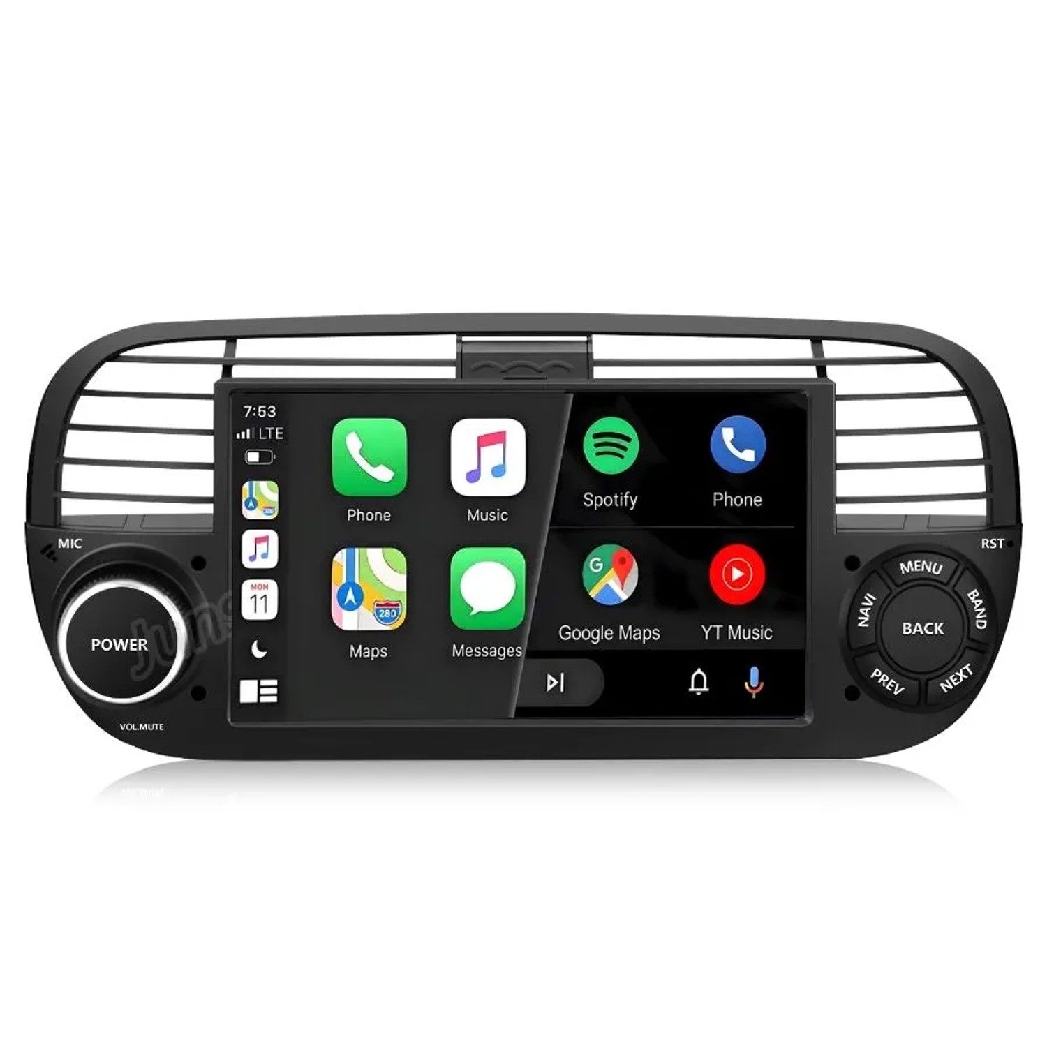Junsun Autoradio Für FIAT 500 2007-2015