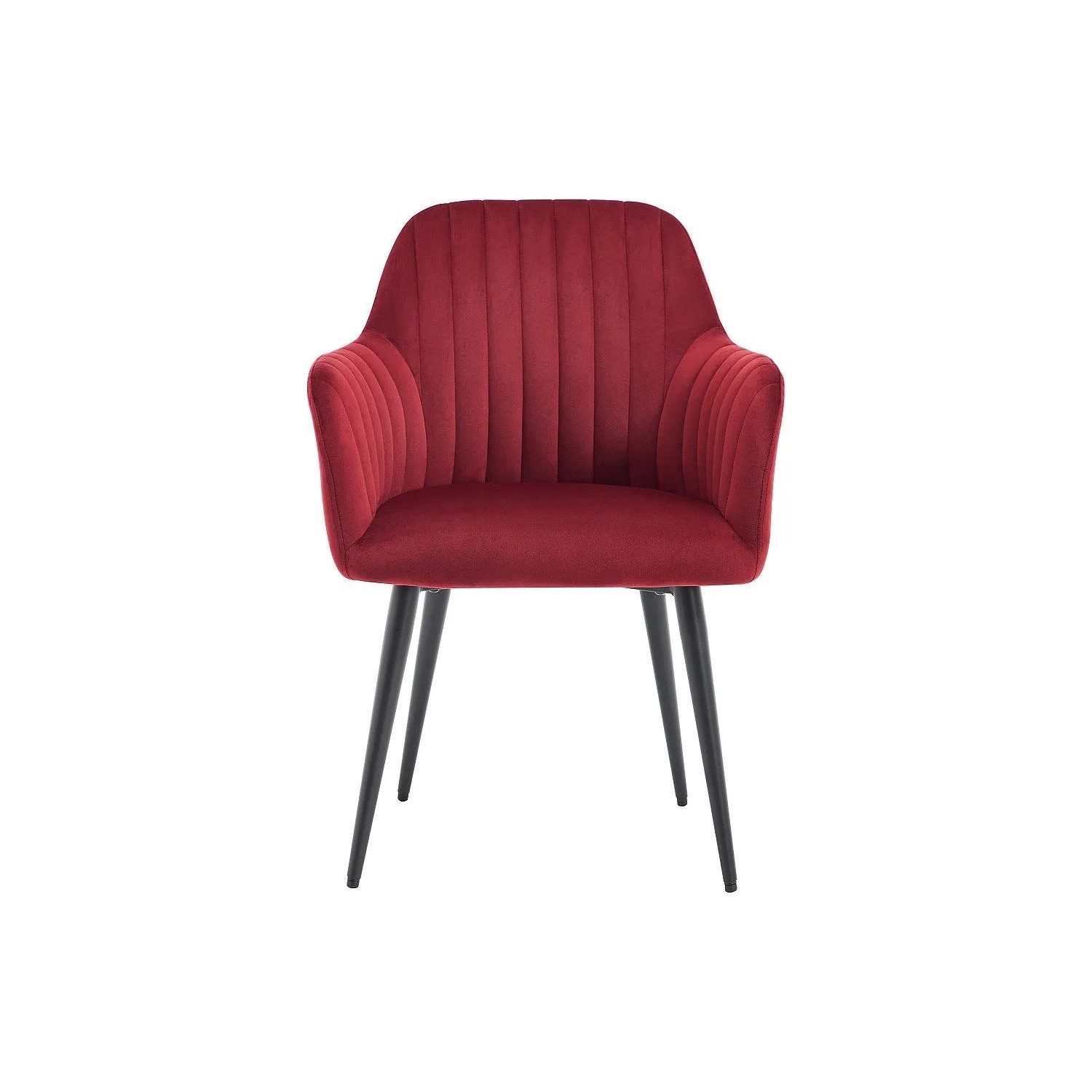 Vente-unique Stuhl Eleana Bordeaux 58 cm