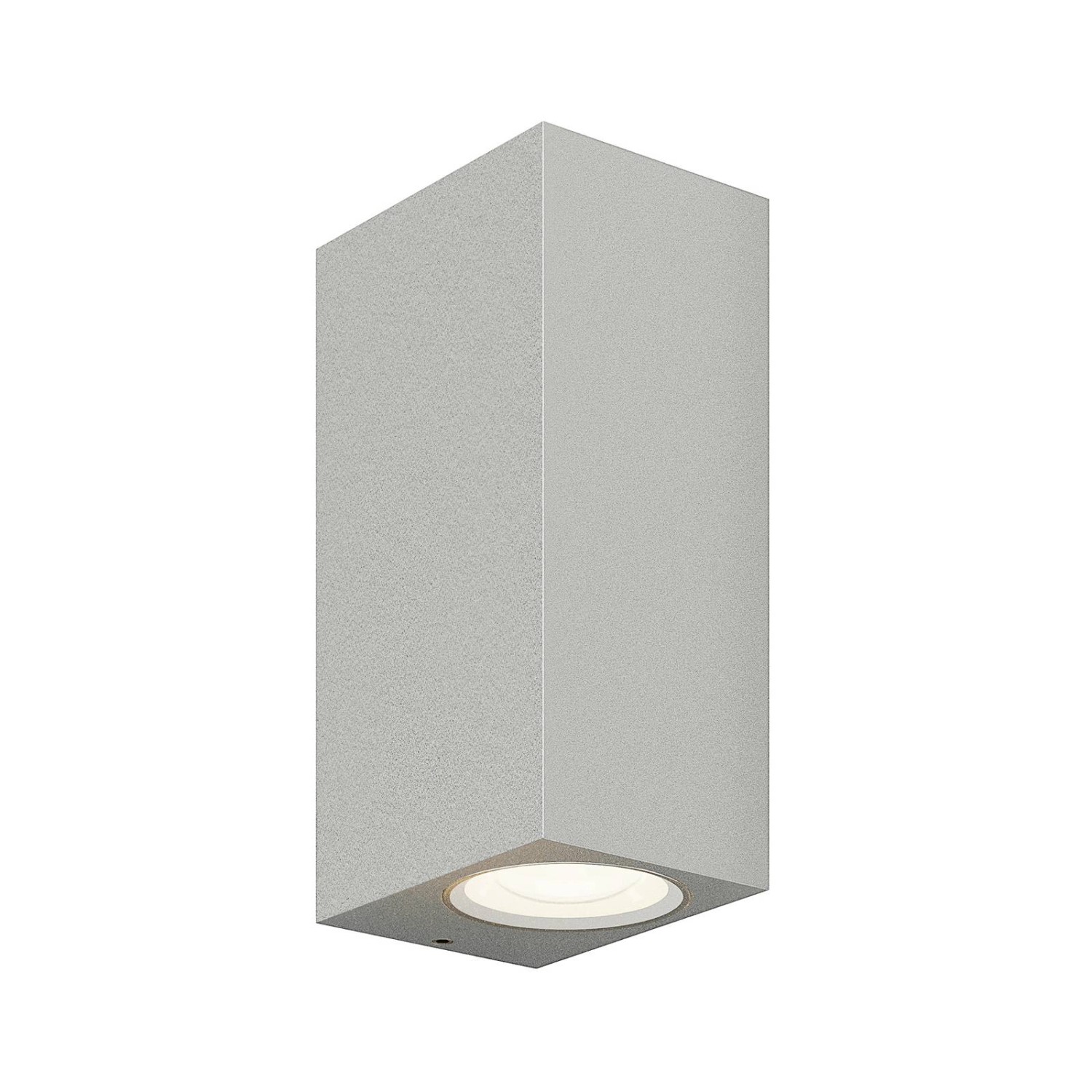 Lucande LED Wandleuchte Außen Tavi 9616013 Spritzwassergeschützt Modern in Alu aus Aluminium 2-flammig Flurleuchte