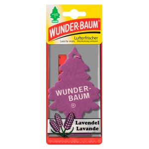 Wunderbaum Lufterfrischer Lavendel für Auto, lila Baumform.