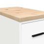 vidaXL Garagen-Aufbewahrungsschrank Weiß 30x51x85 cm Massivholz Kiefer 860580_10