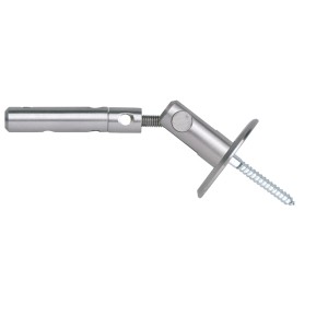 Seilhalter und Wandspanner V4A aus Edelstahl zur Geländerbefestigung.