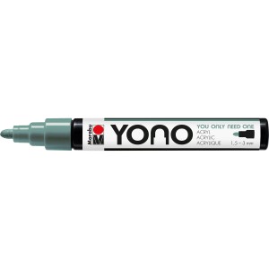Marabu Yono Acrylmarker 1,5-3 mm in Mistelgrün für Künstlerbedarf.