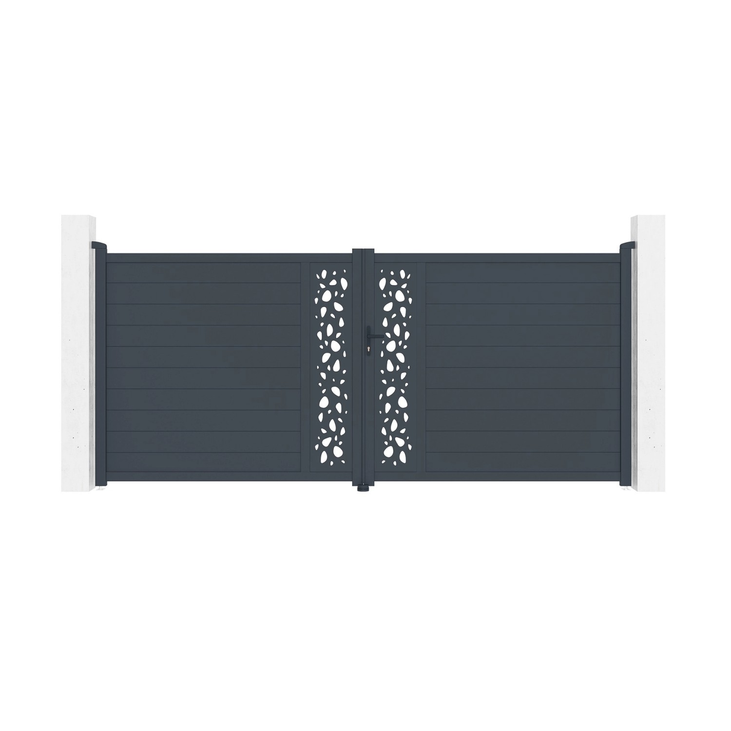 Casanoov Flügeltor Elektrisch Sunny 400x180cm & Drehtorantrieb Bunker B500 günstig online kaufen