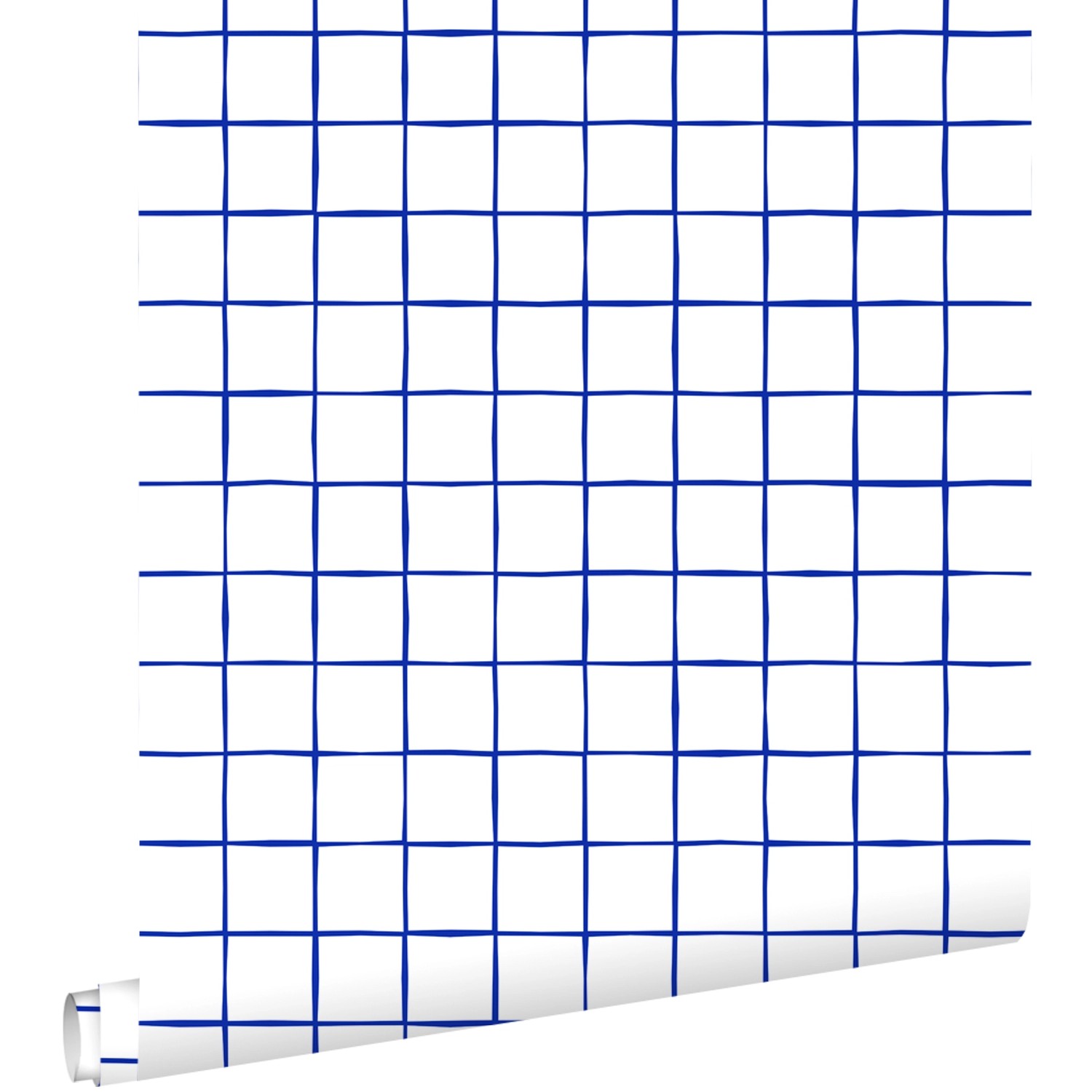 ESTAhome Tapete Karomuster Blau und Weiß 50 x 900 cm günstig online kaufen