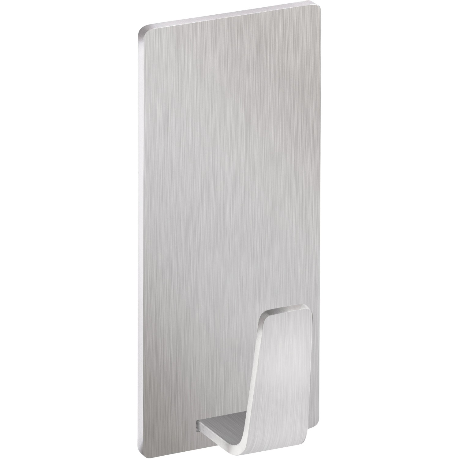 Tesa Powerstrips Haken Waterproof eckig Edelstahl Large für Bad und Küche.