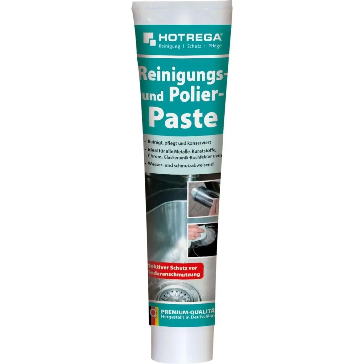 Hotrega Reinigungs- und Polierpaste Cera Soft 125 ml Weiß Kunststoff