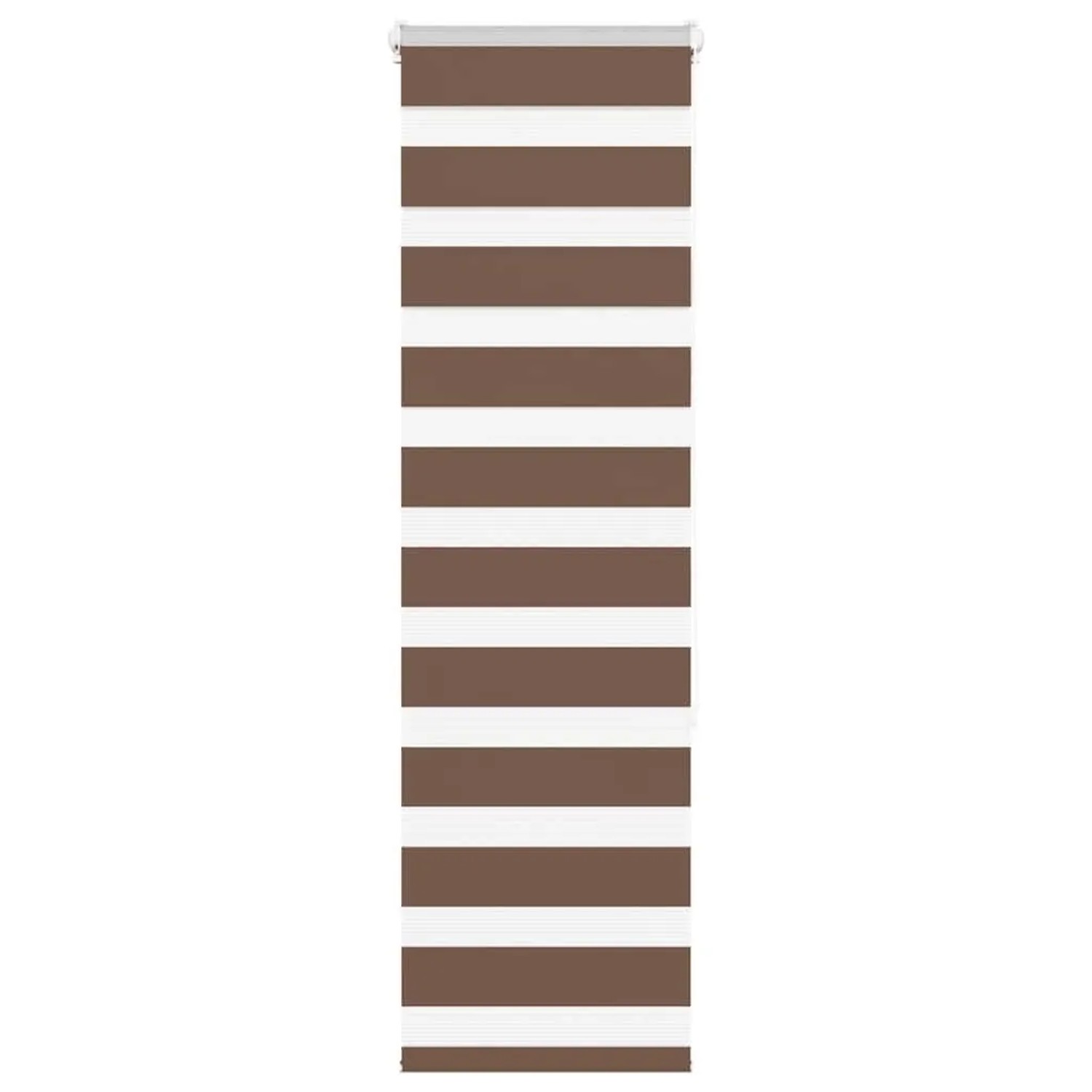 vidaXL Doppelrollo Braun 50x150 cm Stoffbreite 45,9 cm Polyester 4014329 günstig online kaufen