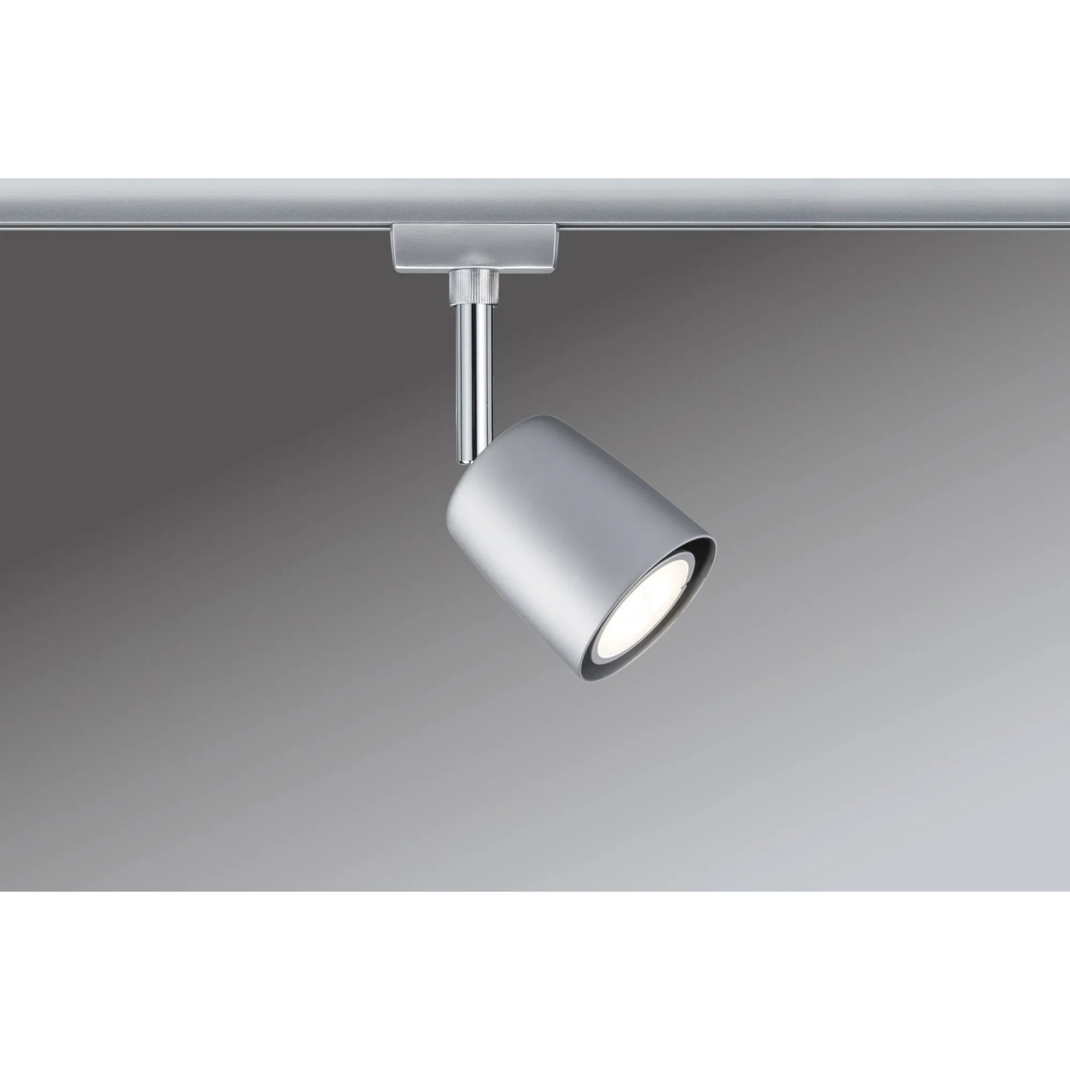 Paulmann URail Spot Cover 3er Set, Chrom matt, für Schienensysteme. Flexibel und dezent.