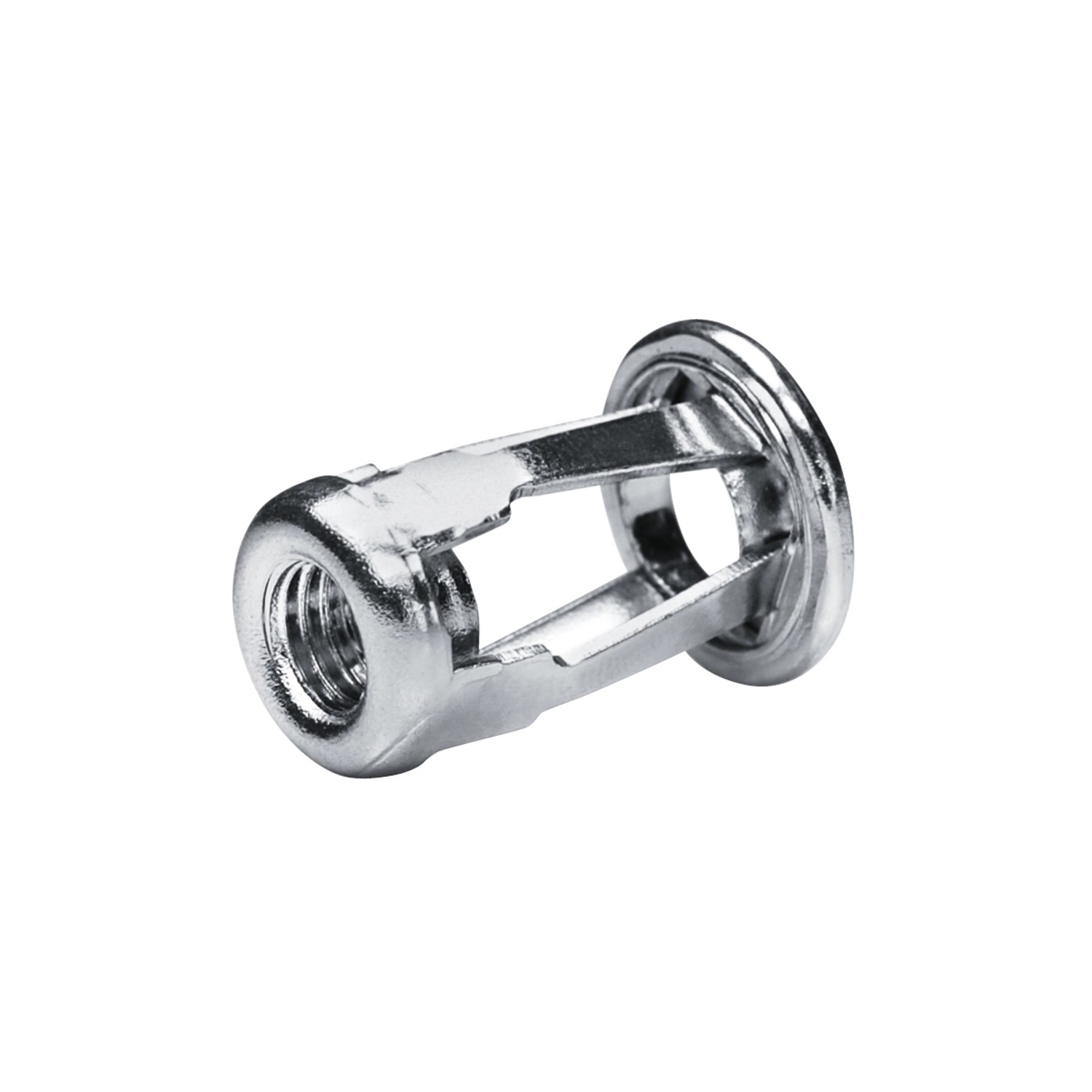 GOEBEL 250 Spreiz-Blindnietmuttern Nietmuttern M4 Stahl Verzinkt 8,0 x 17,0mm Flachkopf Muttern Einpressmutter Go-Four