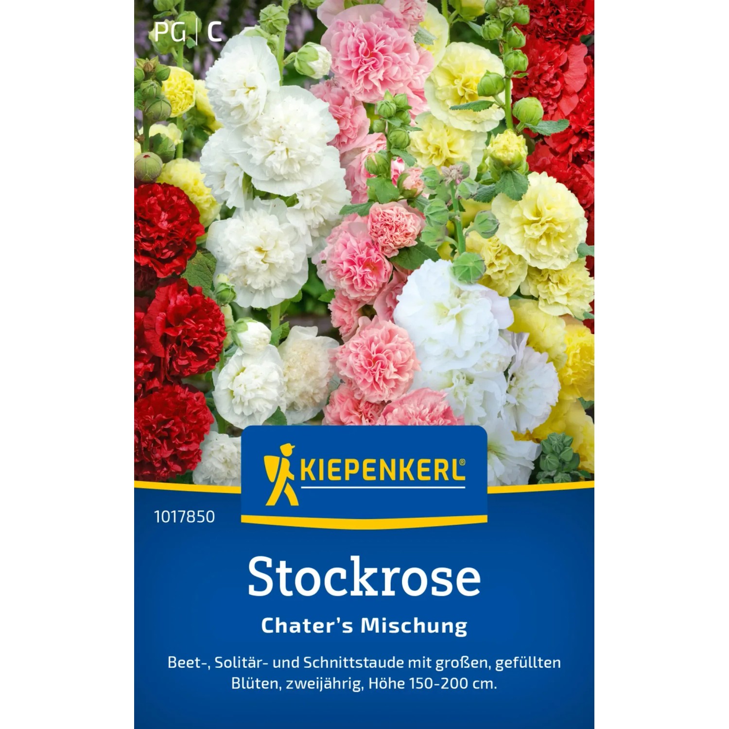Kiepenkerl Stockrose "Chater's Mischung" Althaea rosea