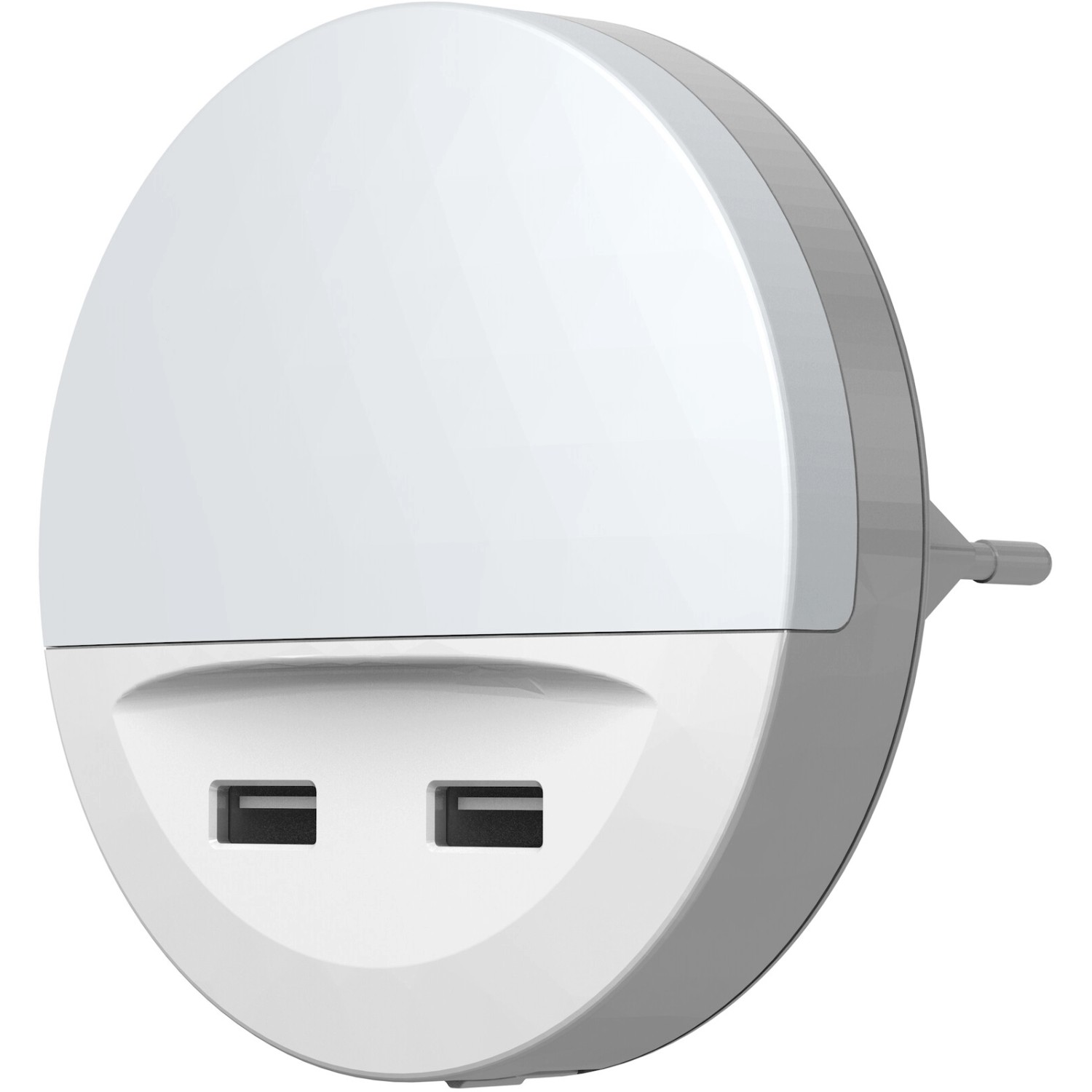 Ledvance LED-Nachtlicht Lunetta mit USB-Ausgang und Handyablage Warmweiß