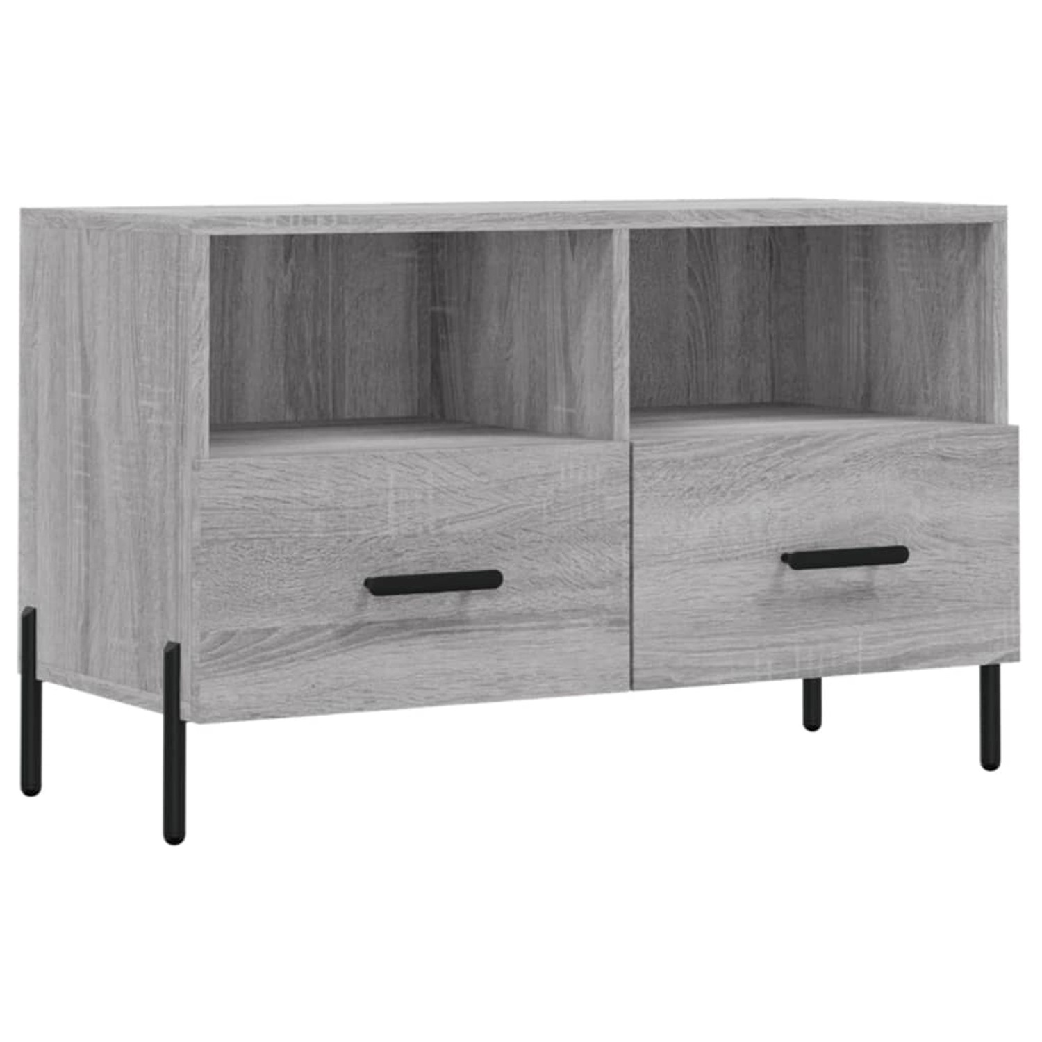 VidaXL TV-Schrank Grau Sonoma 80x36x50 cm Holzwerkstoff  Modell 7 günstig online kaufen