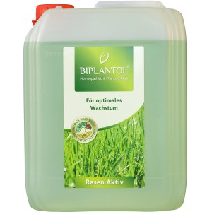 Kanister Biplantol Rasen Aktiv 5l Pflanzenstärkungsmittel für vitalen, widerstandsfähigen Rasen.