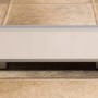 Weka Auffangschale aus Metall für Saunaöfen, zum Schutz des Saunabereichs vor Wasser.