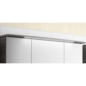 Pelipal Kranzbeleuchtung Serie 4010, Graphit Struktur, 122 cm, für Spiegel