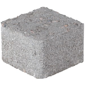 Steingrauer HL Drainpflaster Füllstein GRIP, 7,4x7,4x5,1 cm, für Rasengitter. Rutschfest und ideal für Stellplätze.