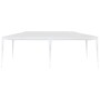 Weißes Partyzelt 3x6 m von vidaXL für Gartenpartys & Feste.