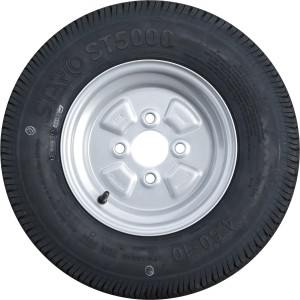 Stema Ersatzrad 145/80 R10 mit Stahlfelge für Autoanhänger.