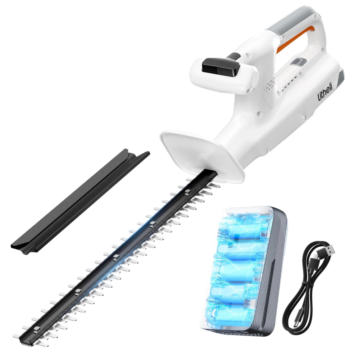 Litheli Akku-Heckenschere Handy+ 20 V EGT040078 inkl. SE Akku 2.0Ah