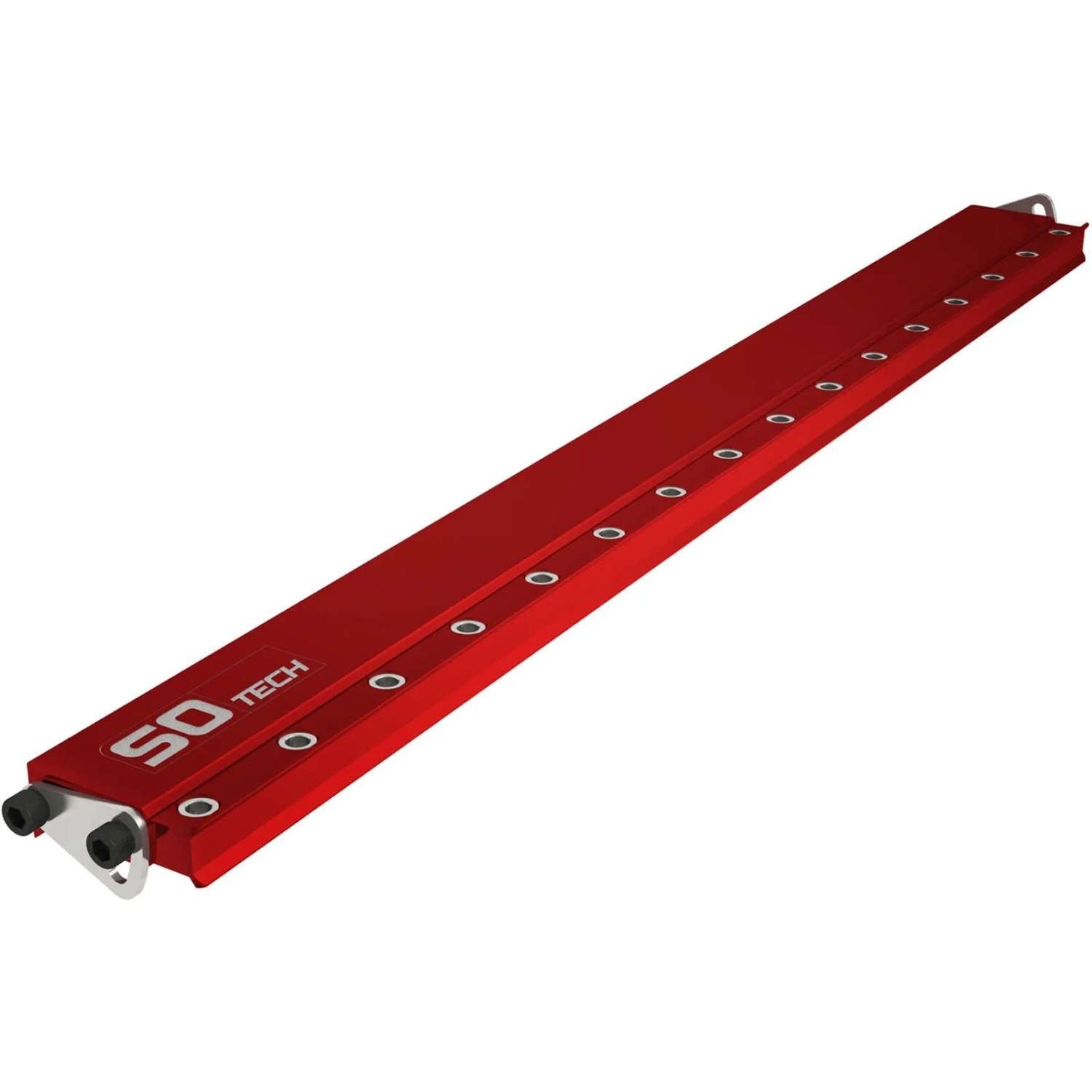 SOTECH Präzisions Bohrschablone BS-32-500 499 x 46,5 x 17 mm für 32 mm Lochreihen Bodenträger Topfband Montageplatten und Schubladenauszüge