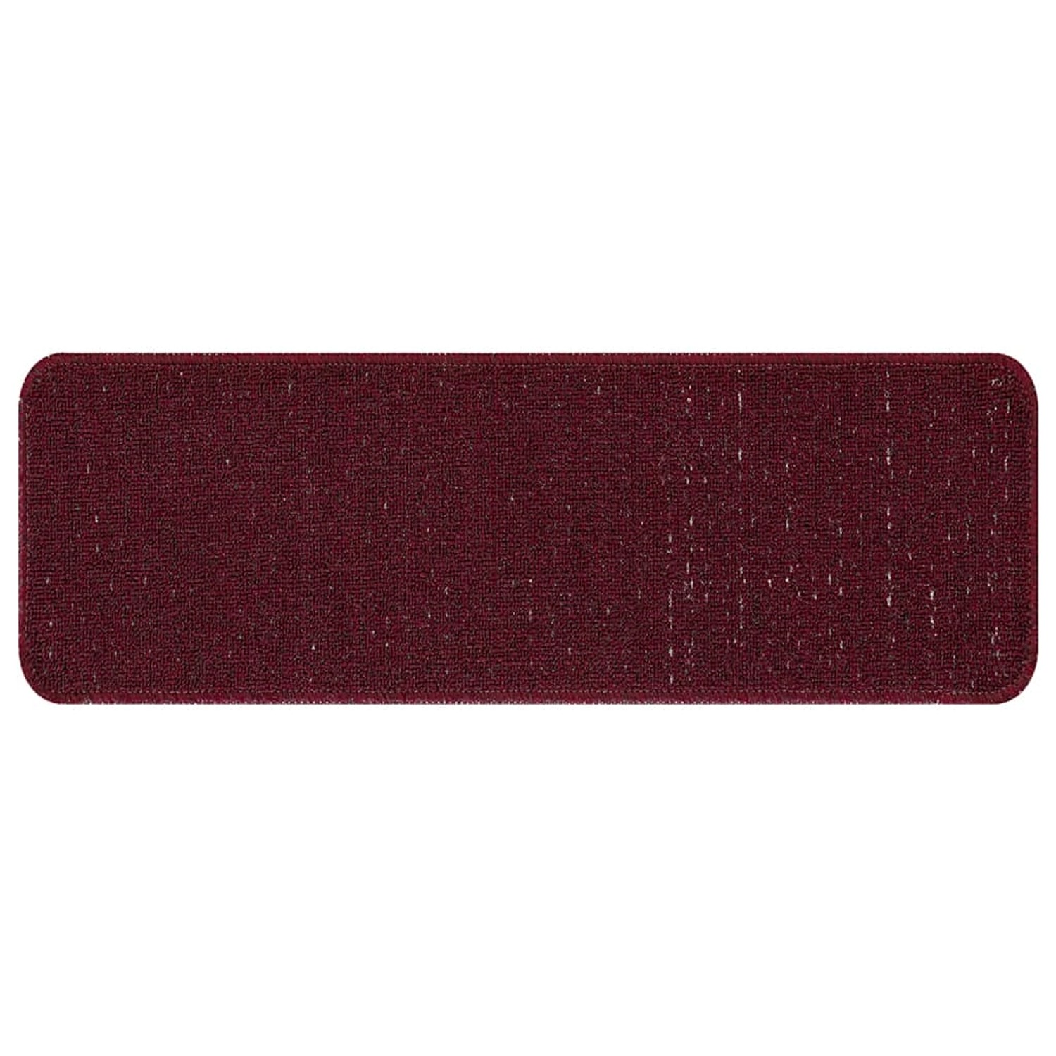 vidaXL Rutschfeste Treppenmatten 15 Stk Bordeaux 60 x 25 cm PP 4019812 günstig online kaufen