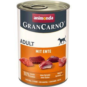 Animonda Gran Carno Adult Hundenassfutter mit Ente, 400g Dose.